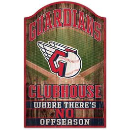 WinCraft - Cleveland Guardians 11'' x 17'' Americana Wood Sign - Multicolor