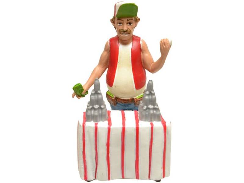 Alt View 1. American Diorama - "Carnie Barney Trailer Park" Figure For 1:24 Scale Diecast Model Cars by American Diorama.