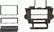Back. Metra - Dash Kit for 2008-2012 Toyota Highlander (with NAV) Vehicles - Brown.