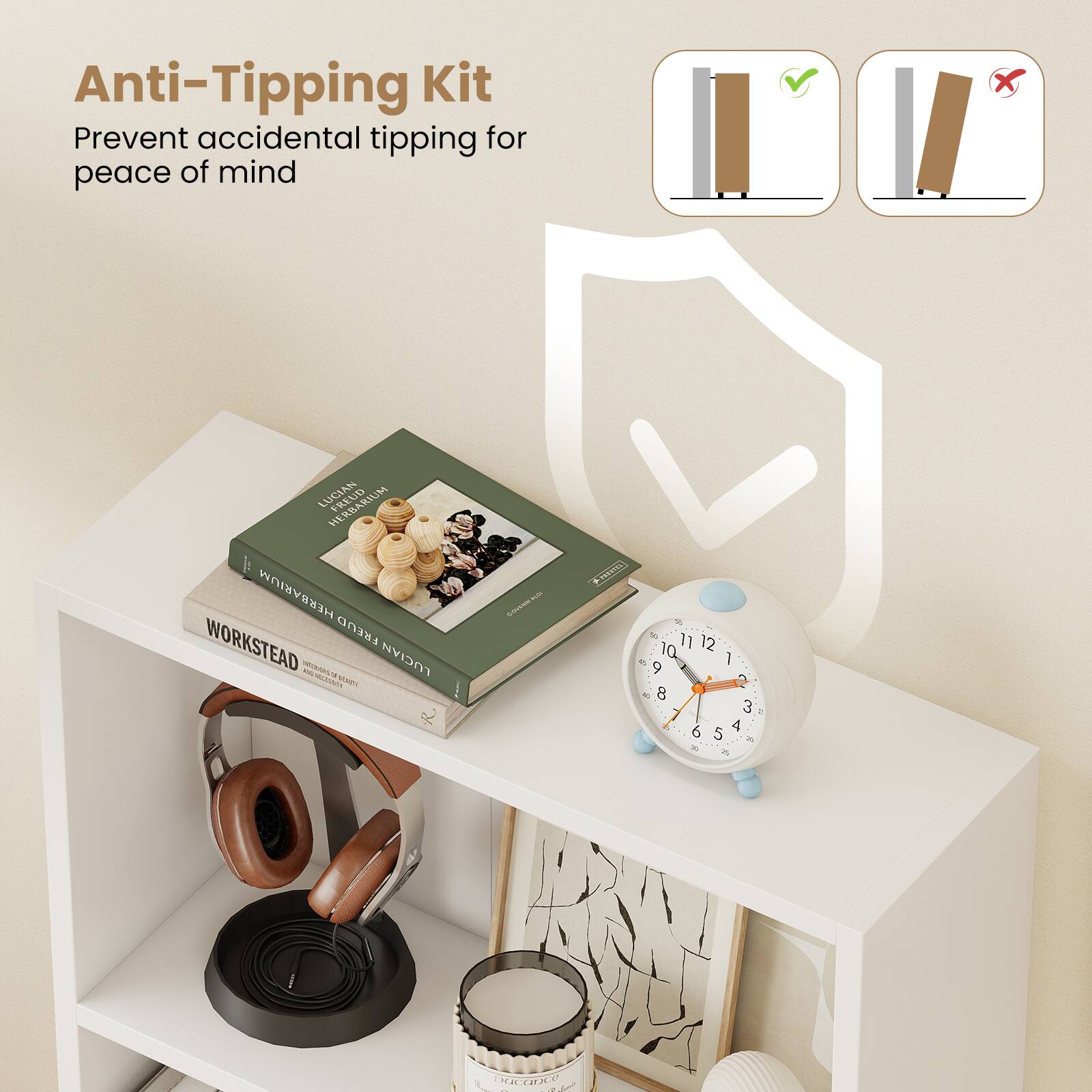 Anti-Tipping Kit  
Prevent accidental tipping for peace of mind  

LUCIAN HERBARIUM  
WORKSTEAD FREUD  

11 12 1 2 3 4 5 6 7 8 9 10 11 12  

SCOO