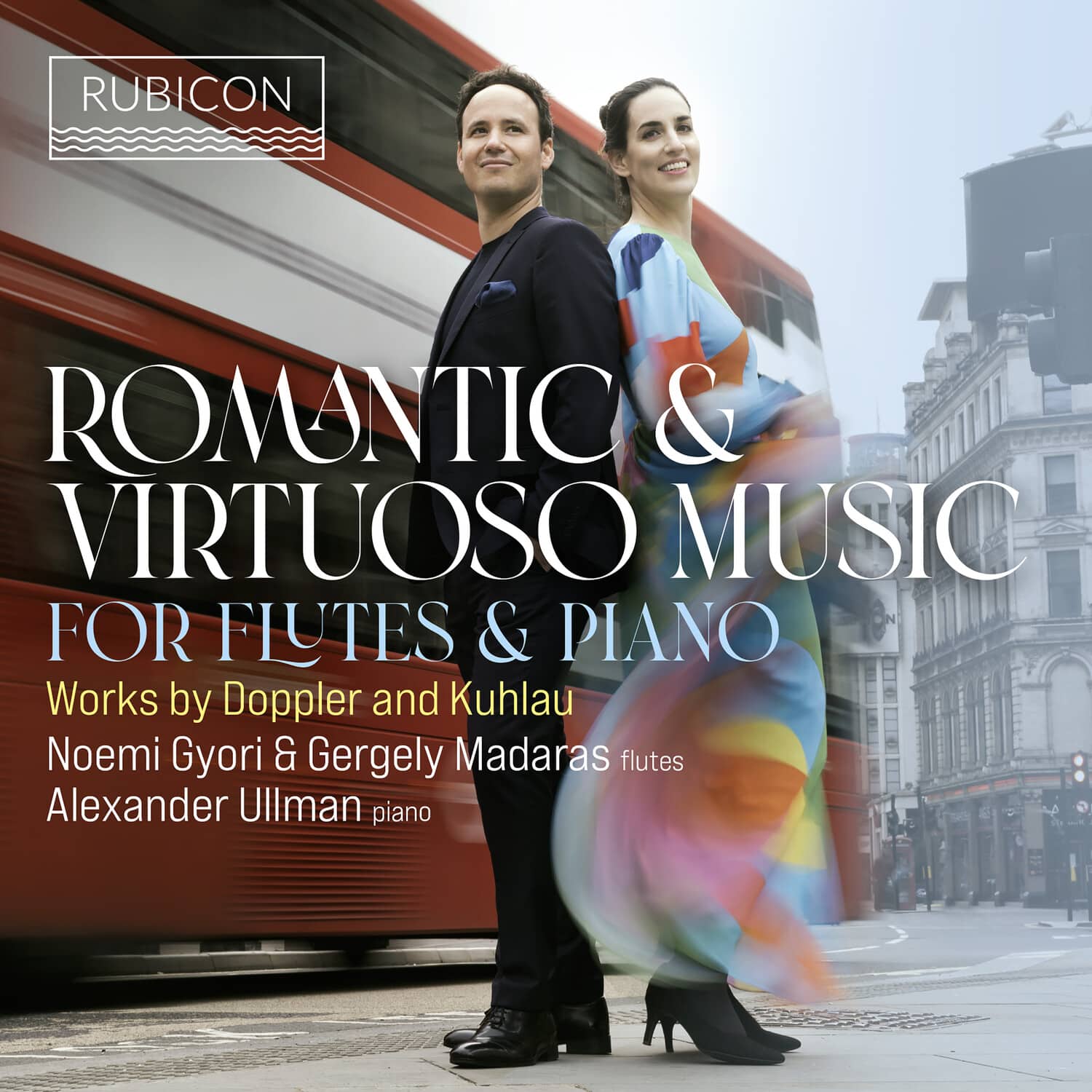 Noemi Gyori - Doppler and Kuhlau: Romantic and Virtuoso Music for Flutes and Piano  - COMPACT DISCS