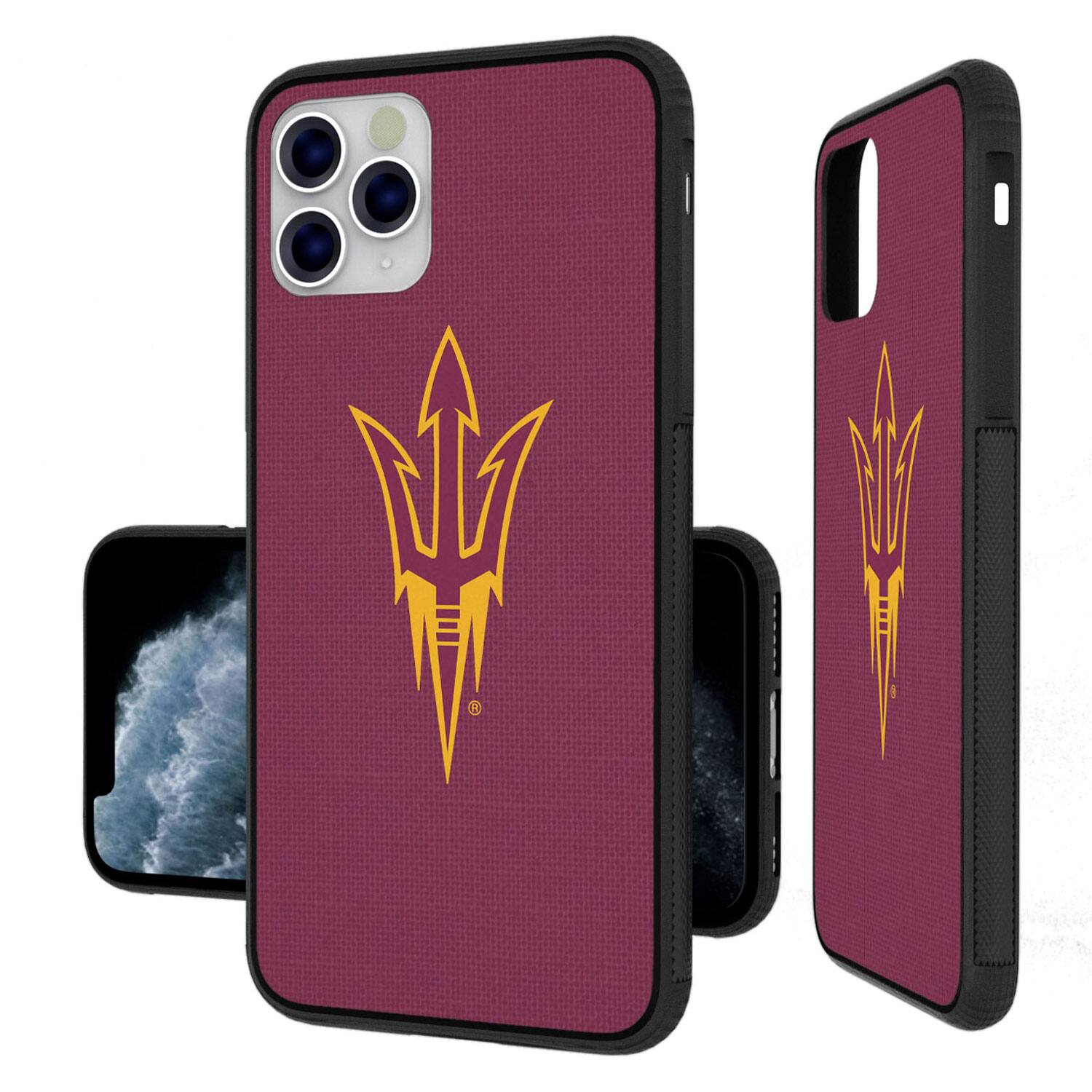 Alt View 2. Keyscaper - Arizona State Sun Devils iPhone Solid Design Bump Case - 16 Pro - Multicolor.