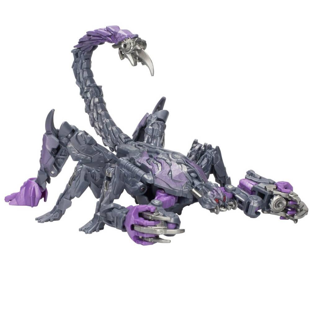 Alt View 1. Hasbro - Hasbro F8755 Transformers Takara Tomy Studio Series Deluxe Transformers: Rise of the Beasts 107 Predacon Scorponok Acti - Black.