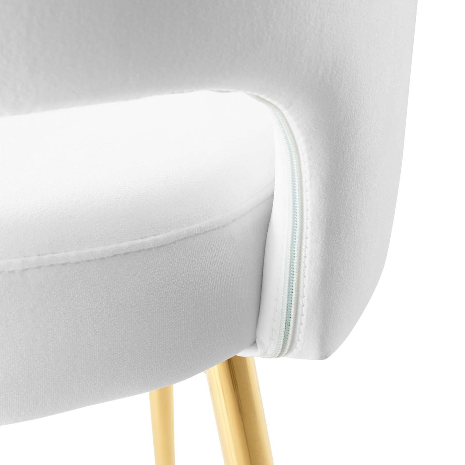 Alt View 6. Modway - Rouse Dining Room Side Chair by Modway - White.