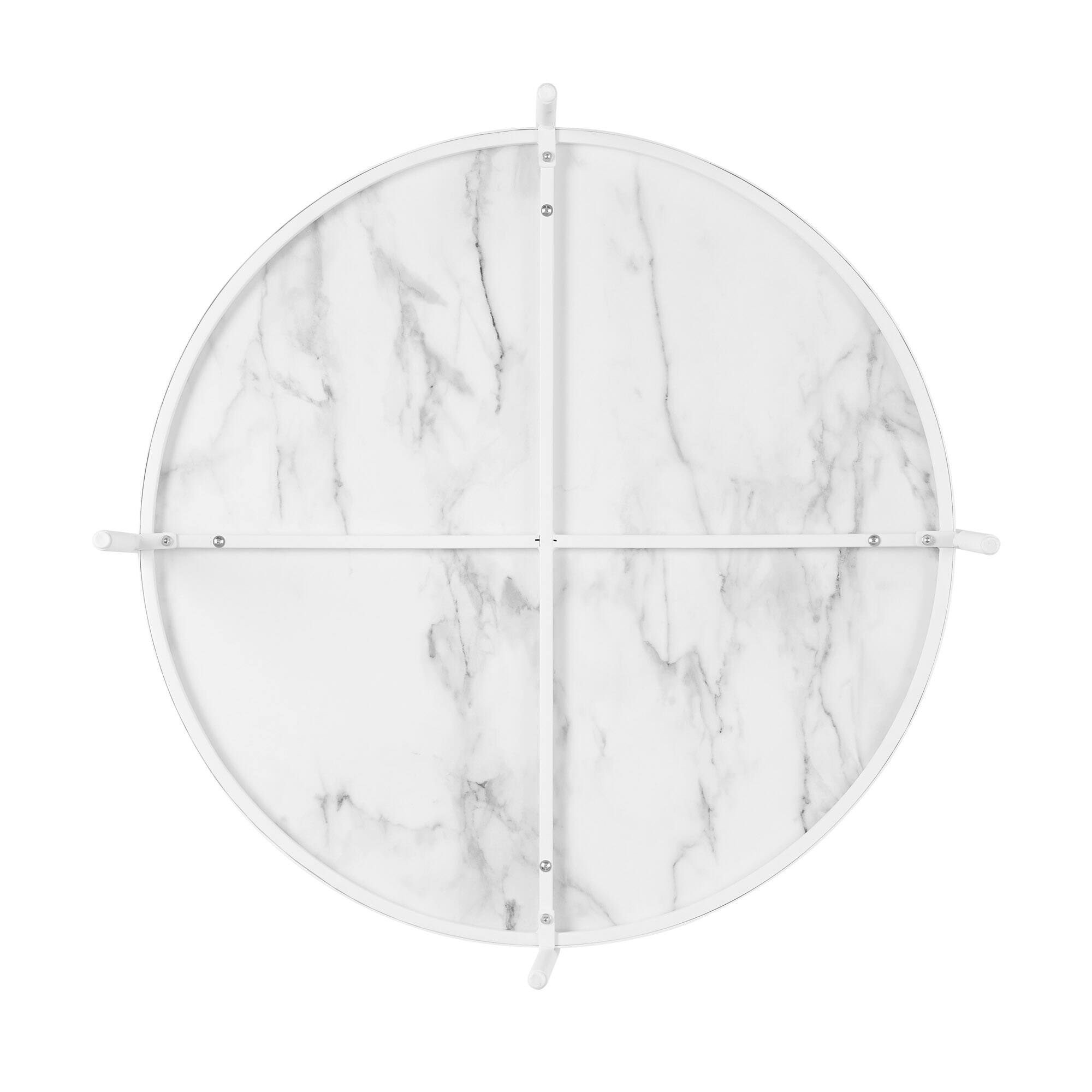 Alt View 30. Walker Edison - Modern Sliding-Top Coffee Table - White.