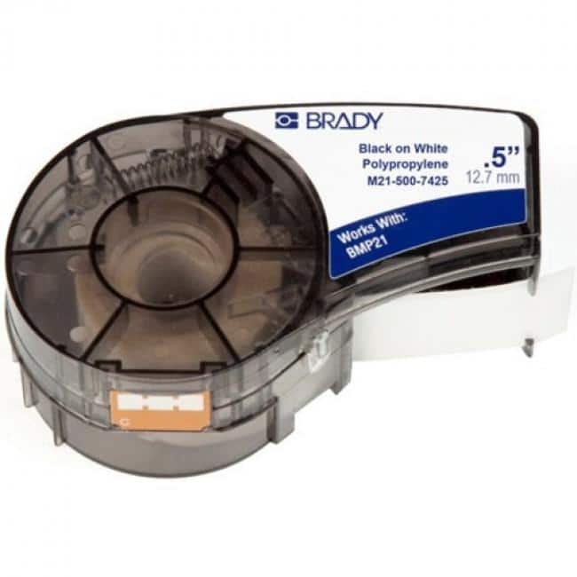 "BRADY - People ID Label Cartridge for BMP21 Series, ID PAL, LabPal Printers, White - 1/2"" Width - Rectangle - Thermal" price history on PriceWatchPro