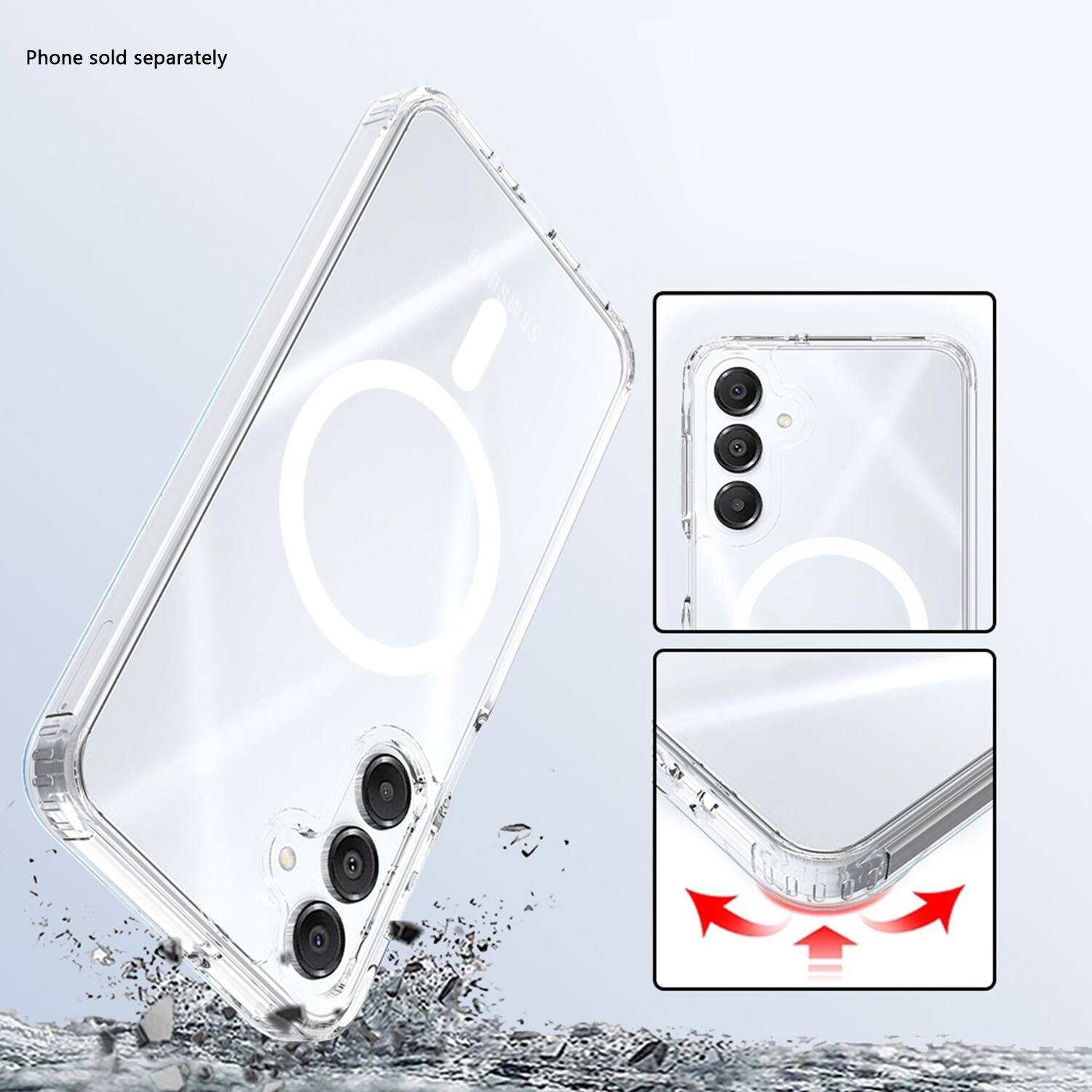 Phone sold separately.