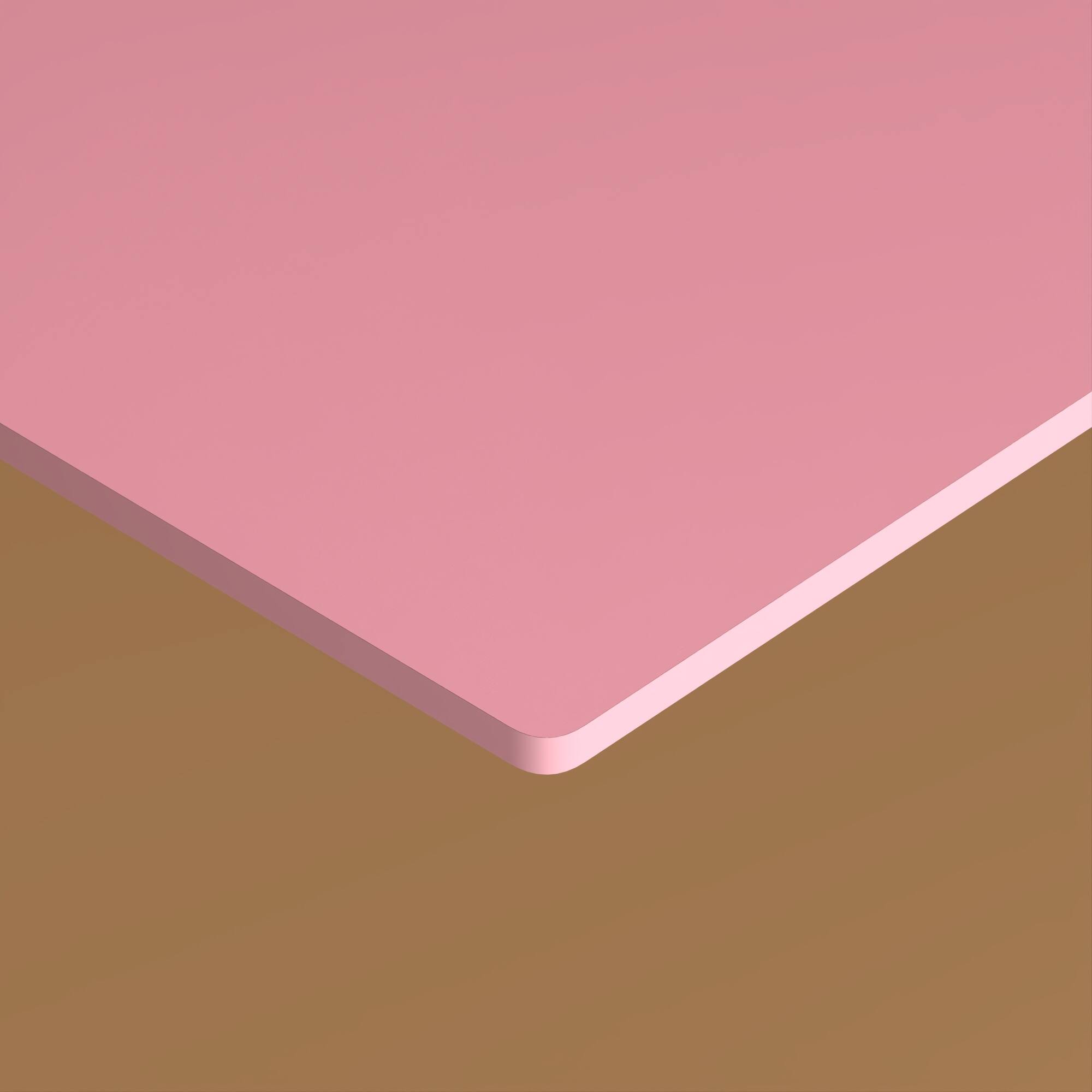 Alt View 7. HOMLUX - 3-Tier 29.6" Corner Shelf Open Shelves for Display for Living Room and Office Organization Pink & White - Pink & White.