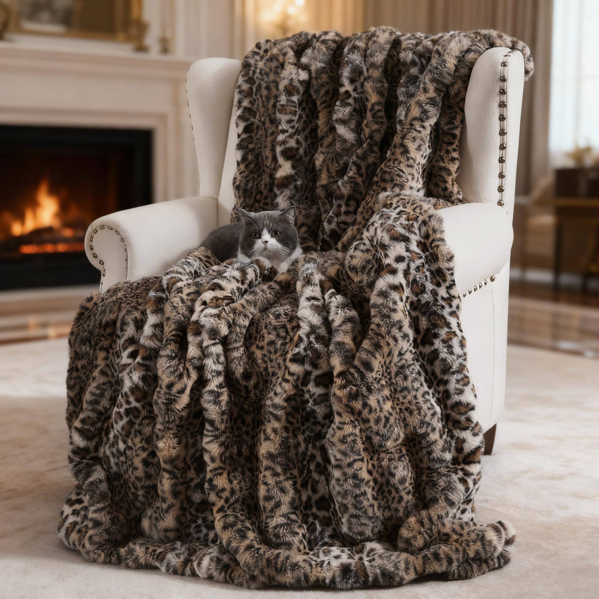 Leopard Print Twin(60"x 80")