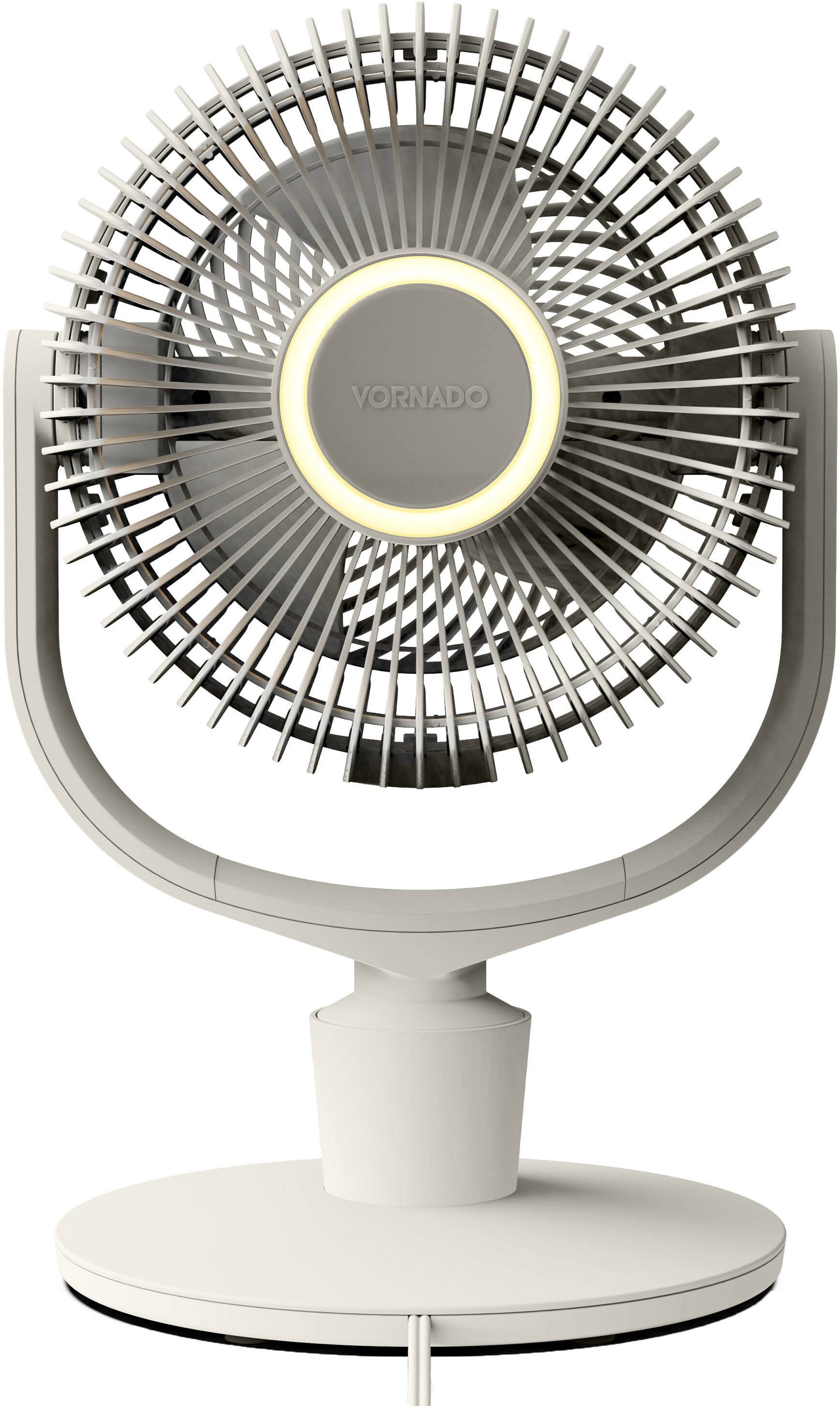 Alt View 2. Vornado - Vornado EOS 9 Whole Room Air Circulator with Omniwave Multi-Axis Oscillation, Remote, Aromatherapy, Quiet Operation Fan - Alabaster.