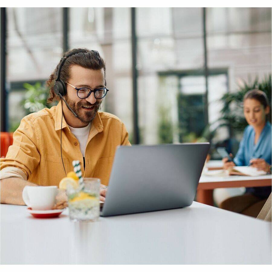 Alt View 1. Yealink - Yealink UH37 Headset - Microsoft Teams Certification - Stereo - USB Type C, USB Type A - Wired - 32 Ohm - 20 Hz to 20 - Black.