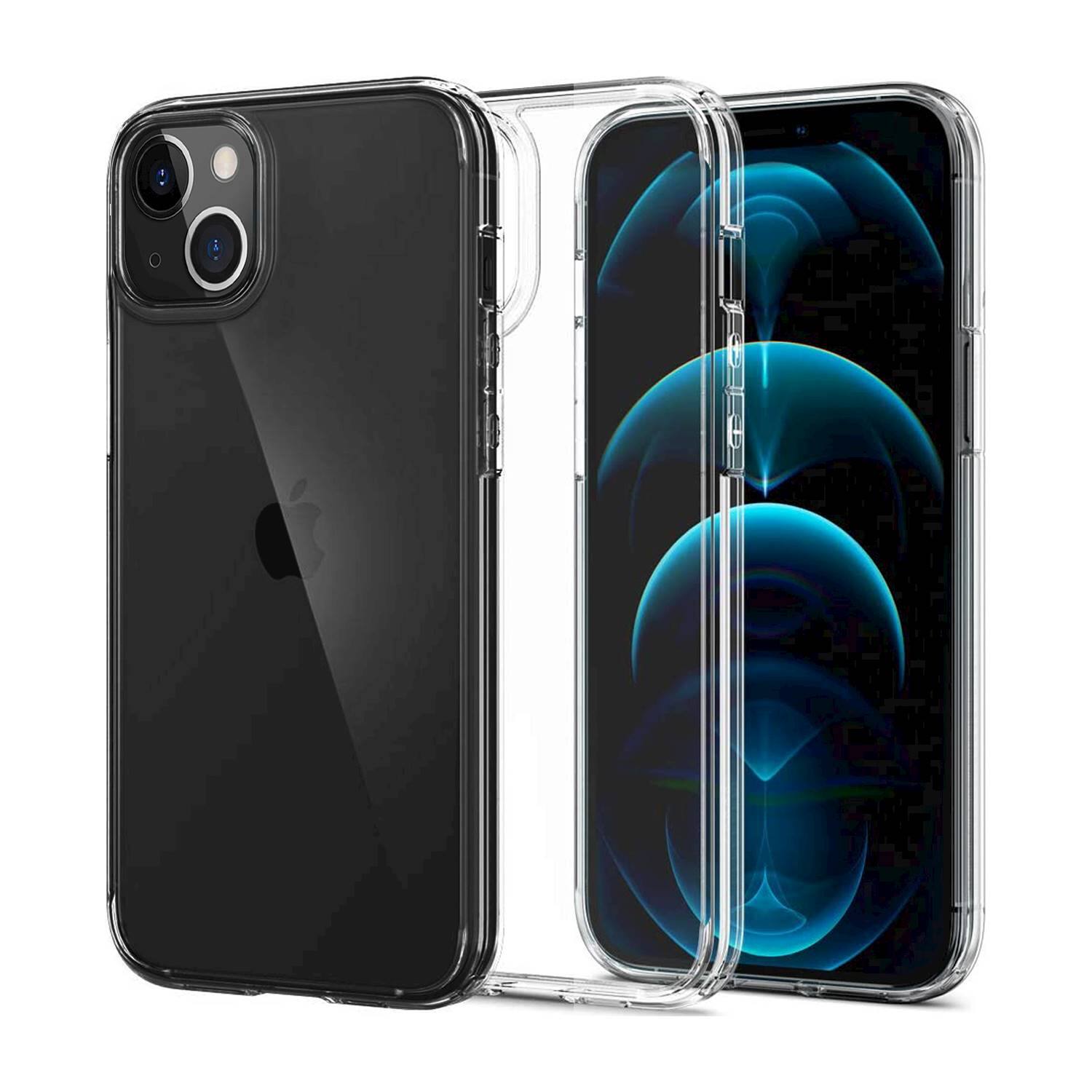 Alt View 11. SaharaCase - Hybrid-Flex Hard Shell Case for Apple iPhone 13 mini - Clear.