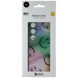 Samsung - Interactive Flipsuit Card for Galaxy S24 - Smiley Bubble / Green - Multicolor