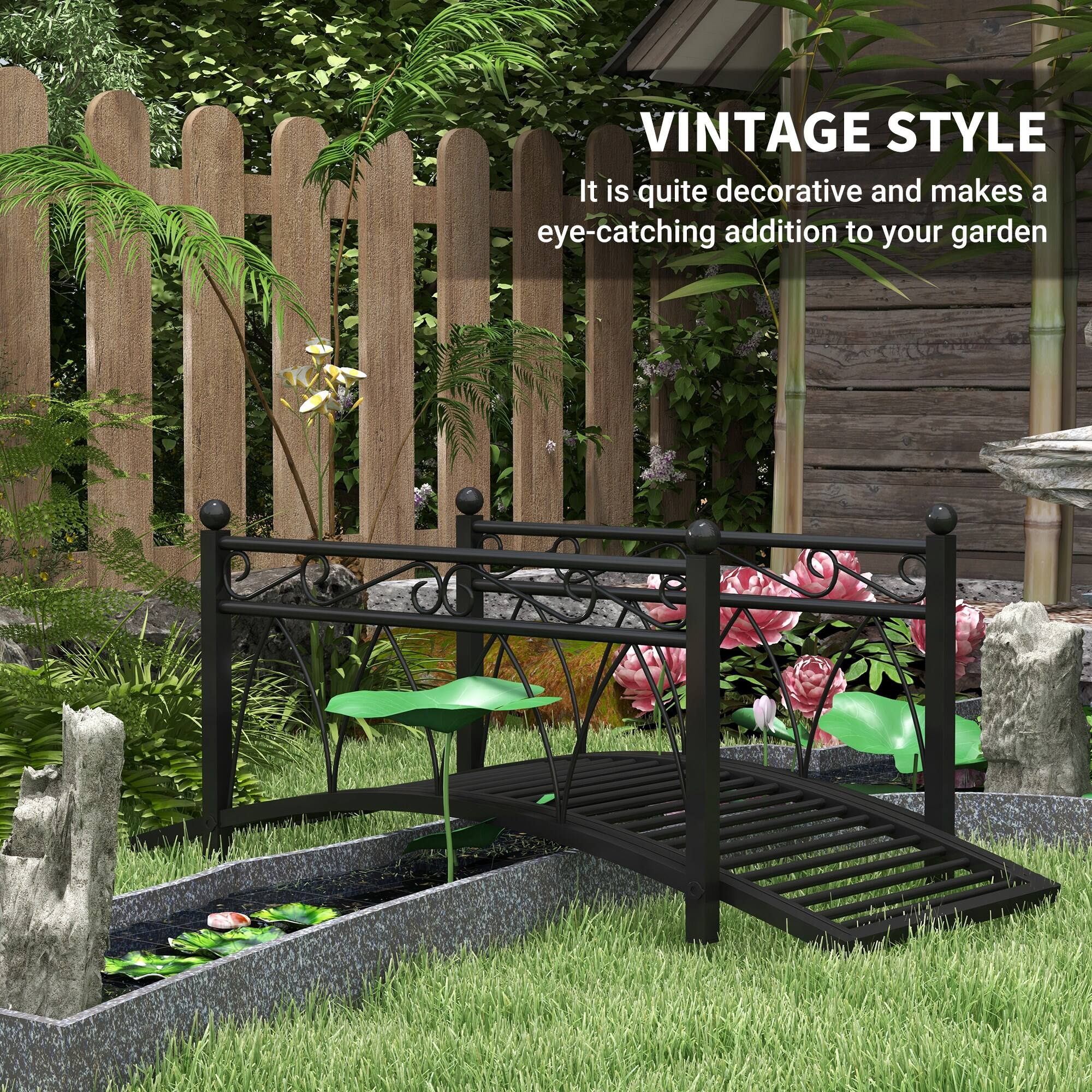 VINTAGE STYLE It is quite decorative and makes a eye-catching addition to your garden