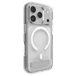 ZAGG - Crystal Palace Snap MagSafe Compatible Case w/ Kickstand for Apple iPhone 17 Pro - Clear