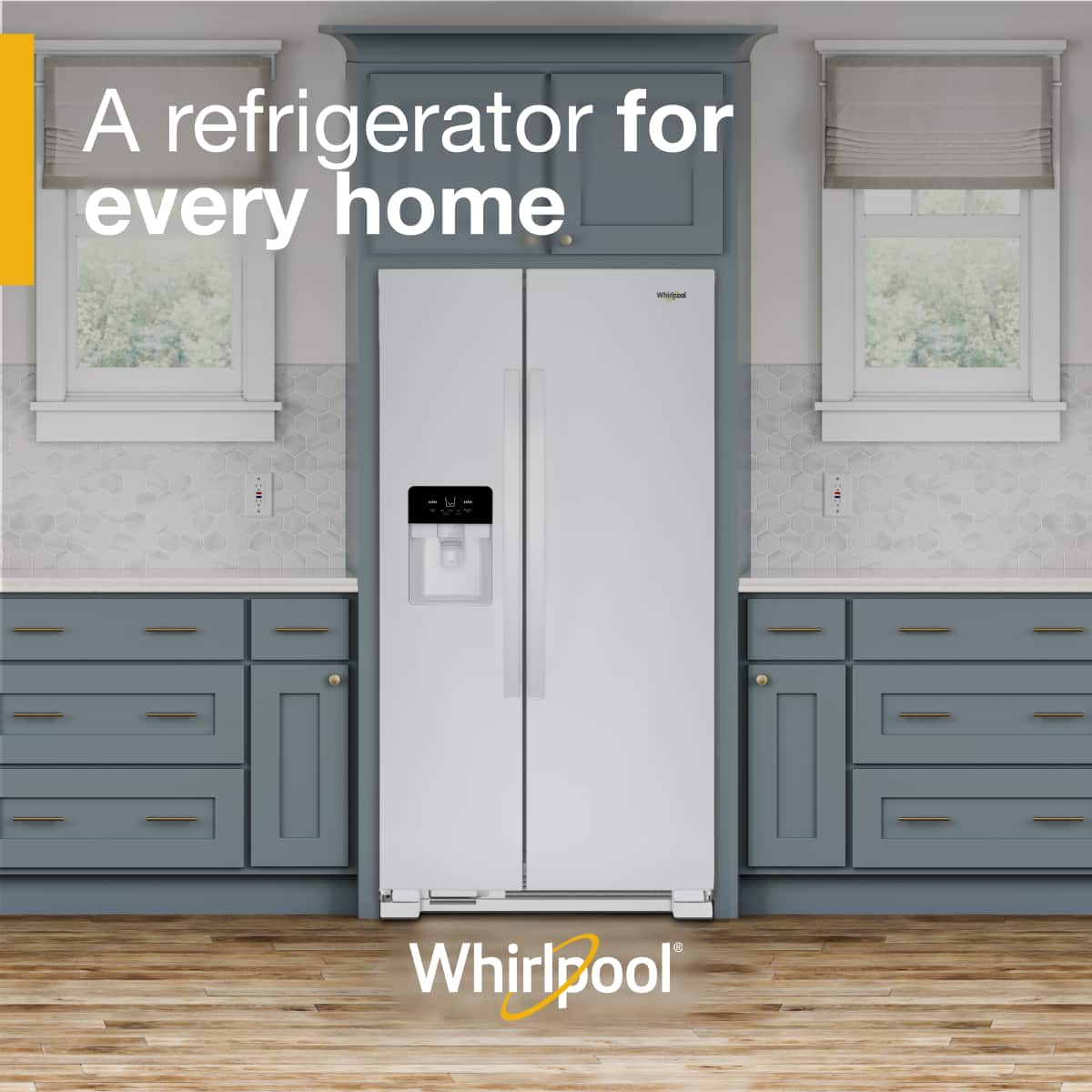 A refrigerator for every home
Whirlpool