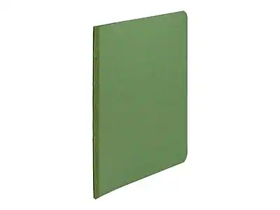 Front. ACCO - Presstex 2-Prong Report Cover, Letter - Dark Green.