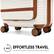 360° Effortless Travel Glide with Eight Smooth Rolling Wheels