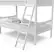 Alt View 14. Storkcraft - Caribou Solid Hardwood Twin Bunk Bed - White.