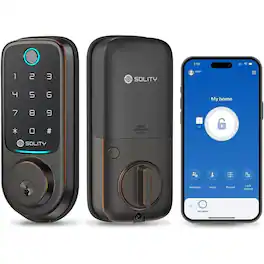 Solity - GT10BKBZ Oil-Rubbed Bronze Smart Lock