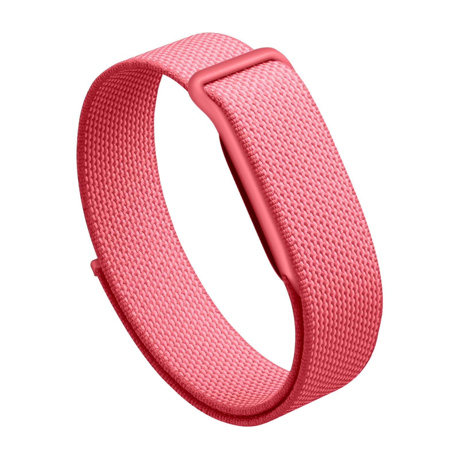 Dteck - Nylon Band for Google Fitbit Air, Soft Breathable Woven Sport Strap Replacement Wristband - Red