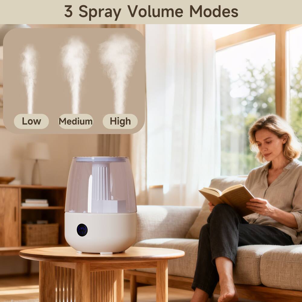 3 Spray Volume Modes

Low Medium High