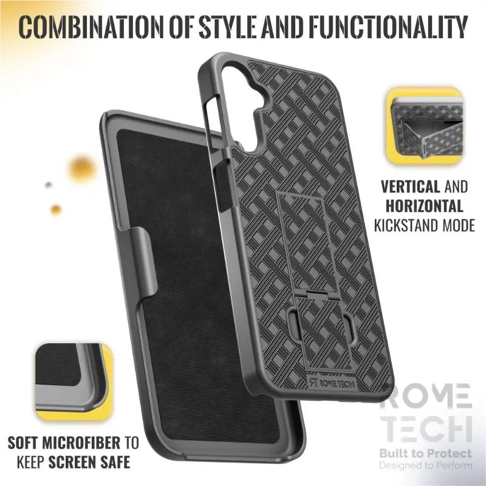 COMBINATION OF STYLE AND FUNCTIONALITY

VERTICAL AND HORIZONTAL KICKSTAND MODE

SOFT MICROFIBER TO KEEP SCREEN SAFE

ROYEE TECH

Built to Protect
Designed to Perform