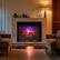 Alt View 1. Costway - Costway 26" WiFi Infrared Quartz Electric Fireplace Insert Logs Heater with Lemonwood Logs - Black.