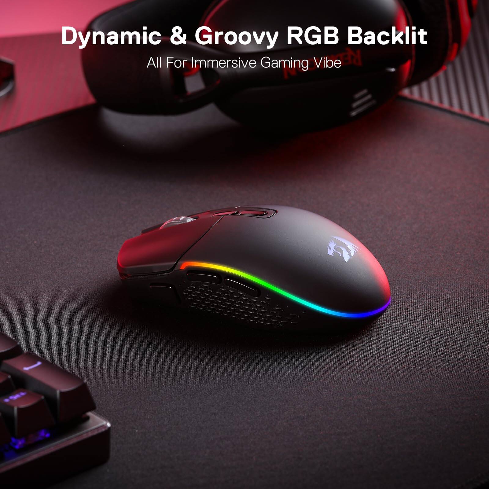 Dynamic & Groovy RGB Backlit  
All For Immersive Gaming Vibe