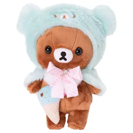 Rilakkuma - Chairoikoguma San-X Original: Happy Ice Cream Series Plush - Small