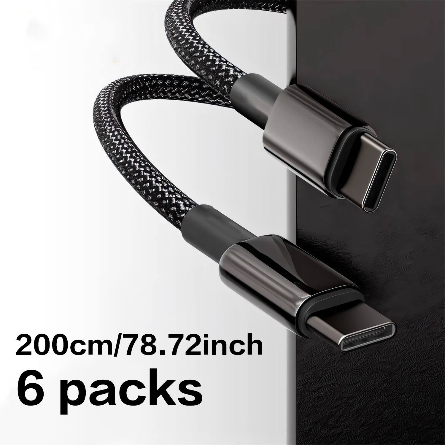200cm/78.72inch  
6 packs