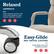 Relaxed ARMRESTS
Subtly sloping armrests with cushy foam padding create relaxed, effortless comfort.
Easy-Glide 360° SWIVEL CASTERS
Easily glide over most carpeted surfaces.