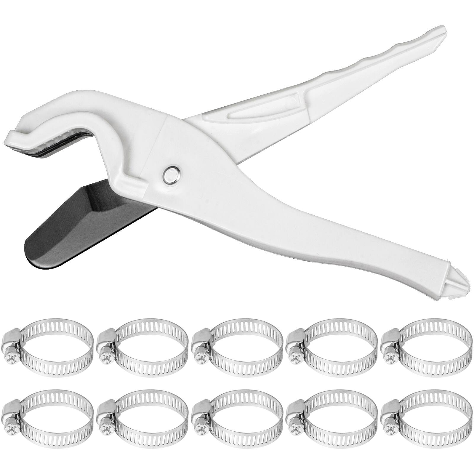 Alt View 5. VEVOR - 1000Ft PEX Tubing Pipe 1/2" PEX Tubing Oxygen Barrier Radiant Floor PEX Pipe Radiant Heat Floor Heating Plumbing - Red.