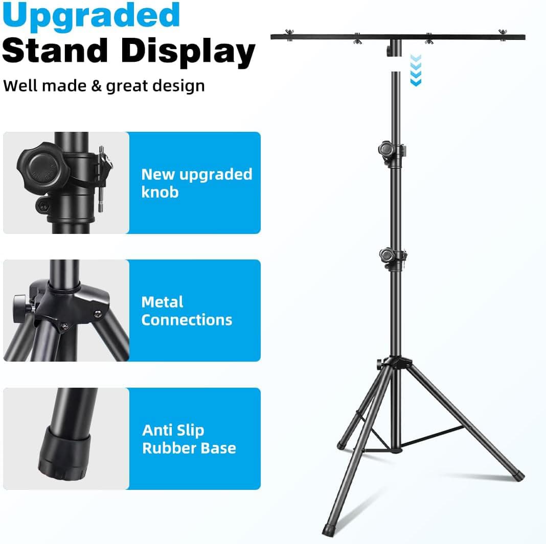 Upgraded Stand Display  
Well made & great design  

- New upgraded knob  
- Metal Connections  
- Anti Slip Rubber Base