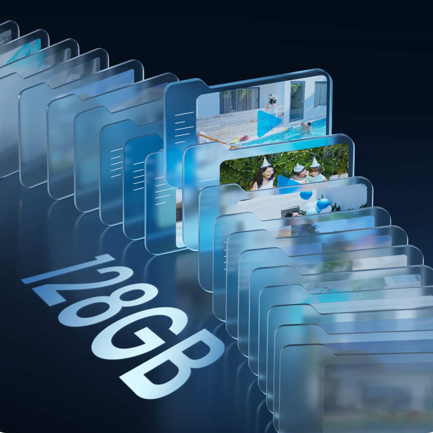 Alt View 14. Reolink - Argus Series B360 Outdoor 4K Security Camera with 64GB MicroSD, Solar Panel charged Battery & Color Night Vision - White.