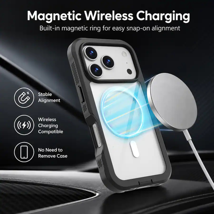 Removal Screen Protector From Computer Dteck Full Body Rugged Case for Apple iPhone 18 Pro Built in Privacy ...