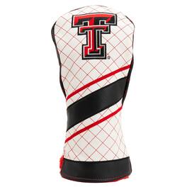Team Golf - Texas Tech Red Raiders Striped Quilted Driver Headcover - Multicolor