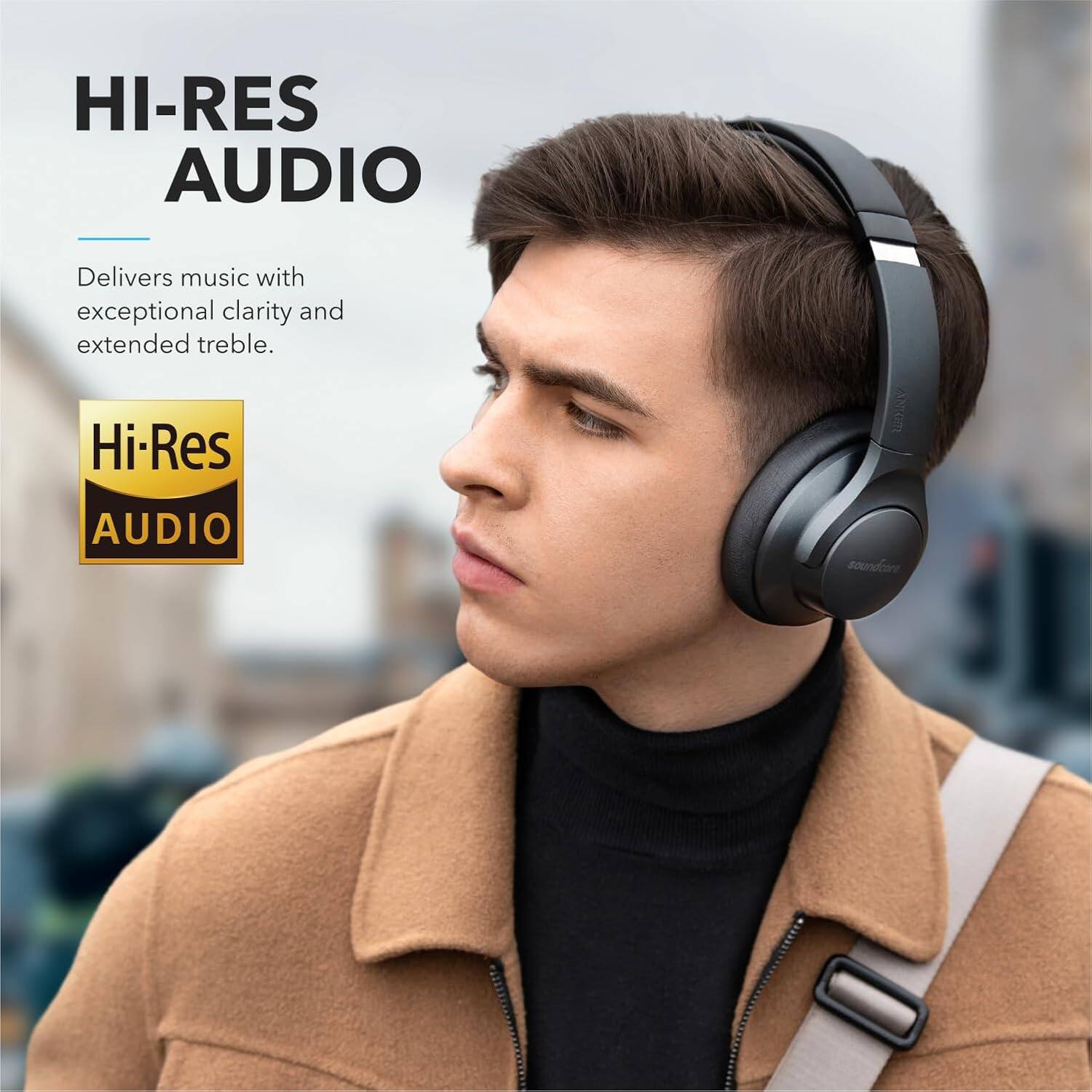 HI-RES AUDIO  
Delivers music with exceptional clarity and extended treble.  
Hi-Res AUDIO
