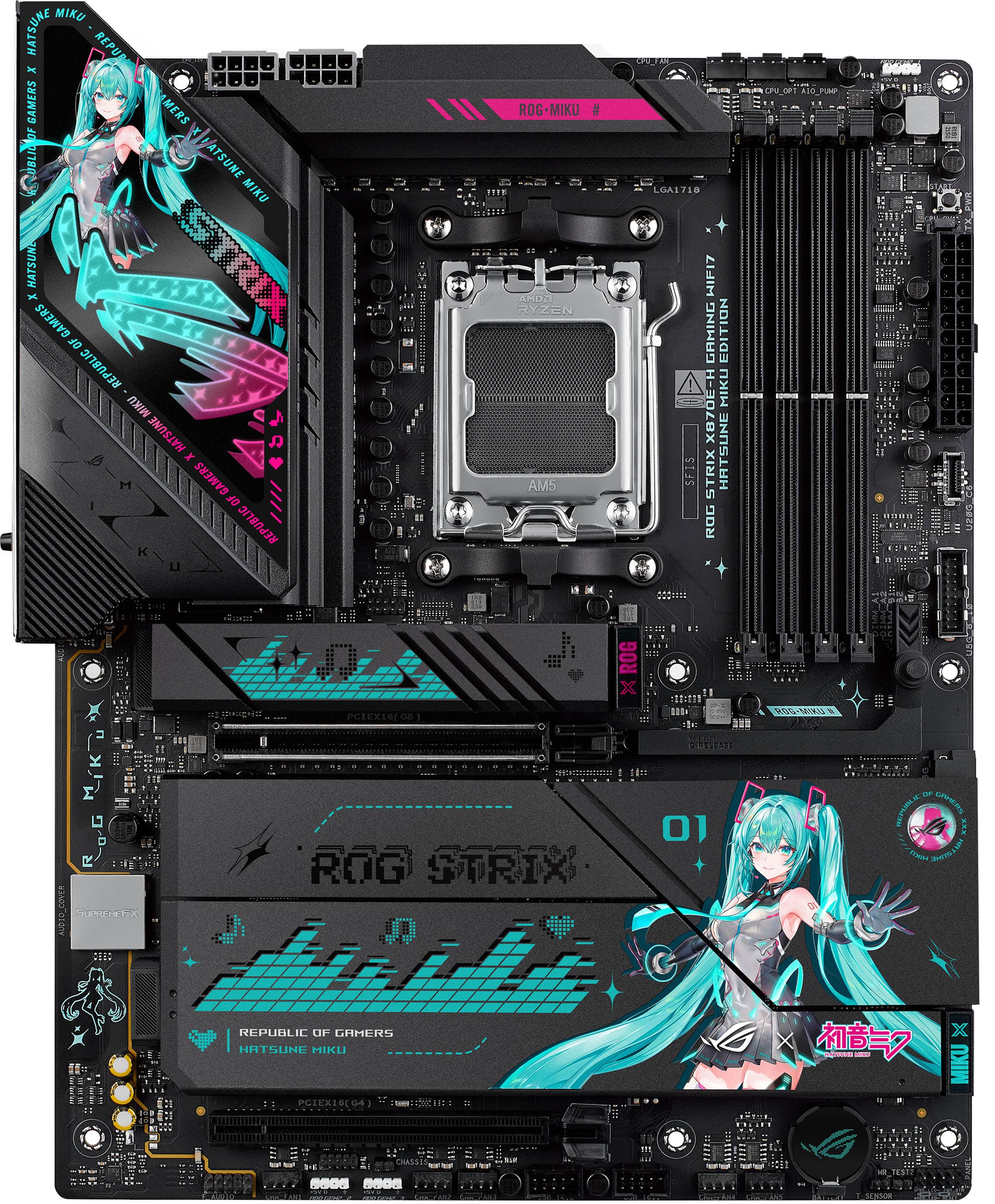 ASUS ROG Strix Arion M.2 NVMe SSD Enclosure Hatsune Miku Edition