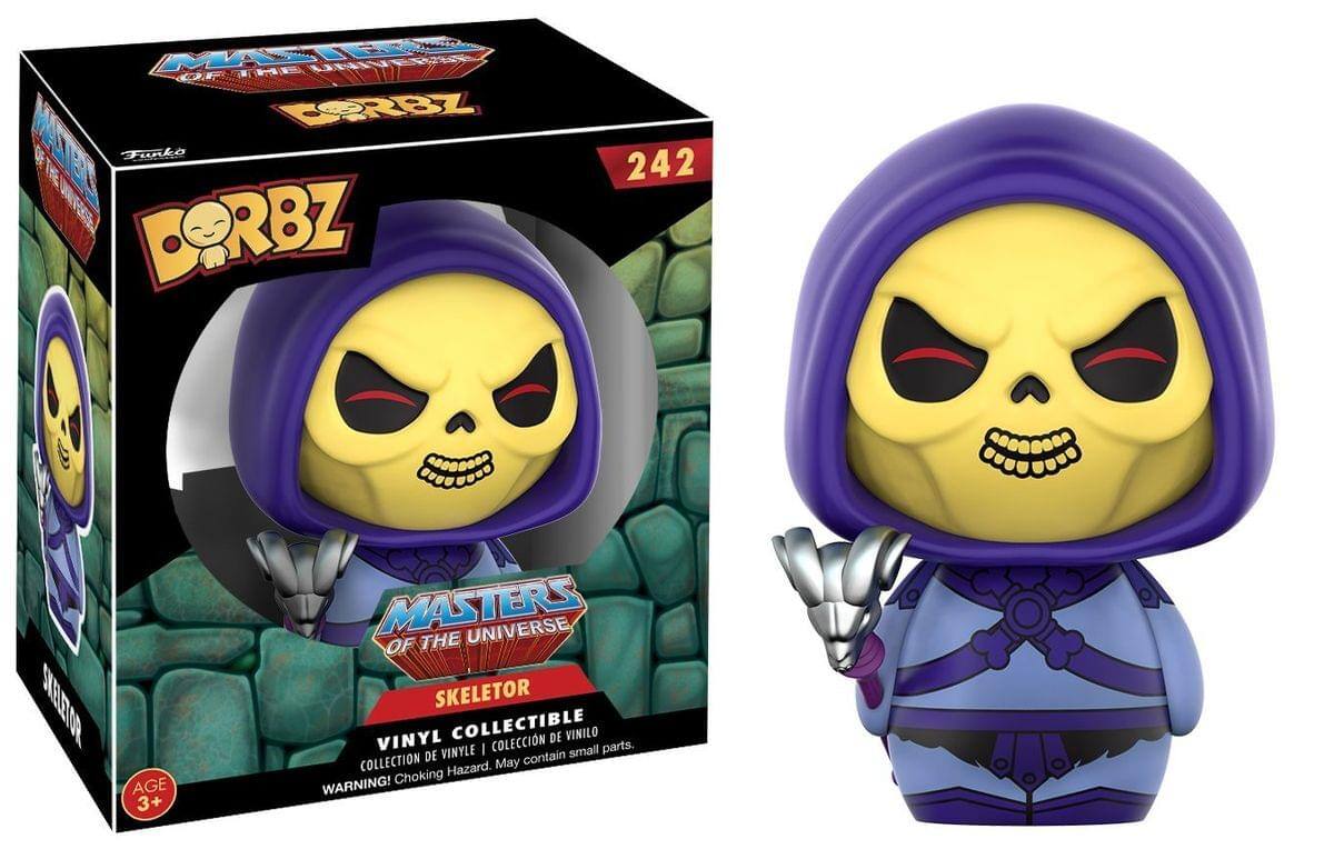 Masters of the Universe 3" Dorbz Vinyl Figure Set: He-Man, Skeletor, Man-At-Arms