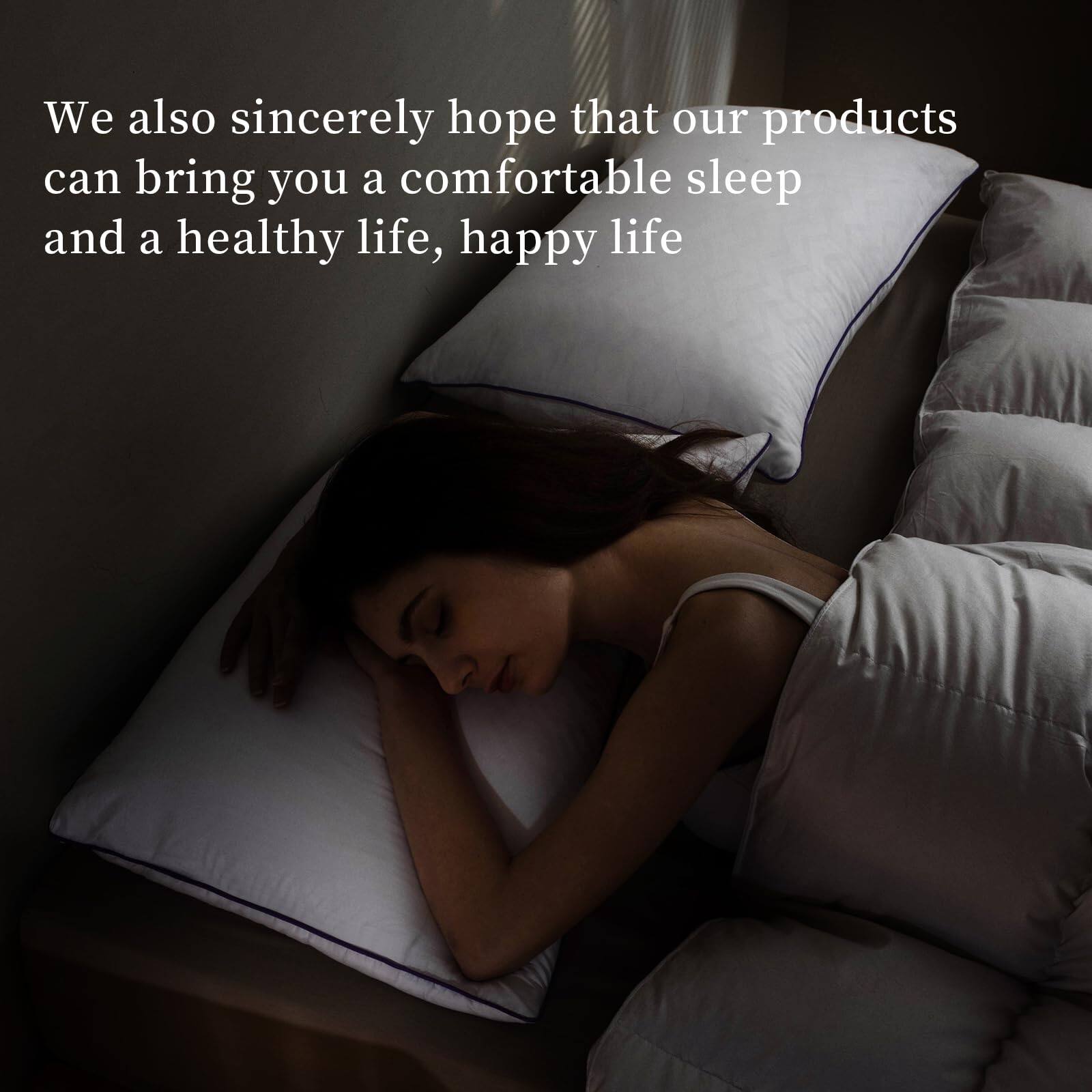 We also sincerely hope that our products can bring you a comfortable sleep and a healthy life, happy life.