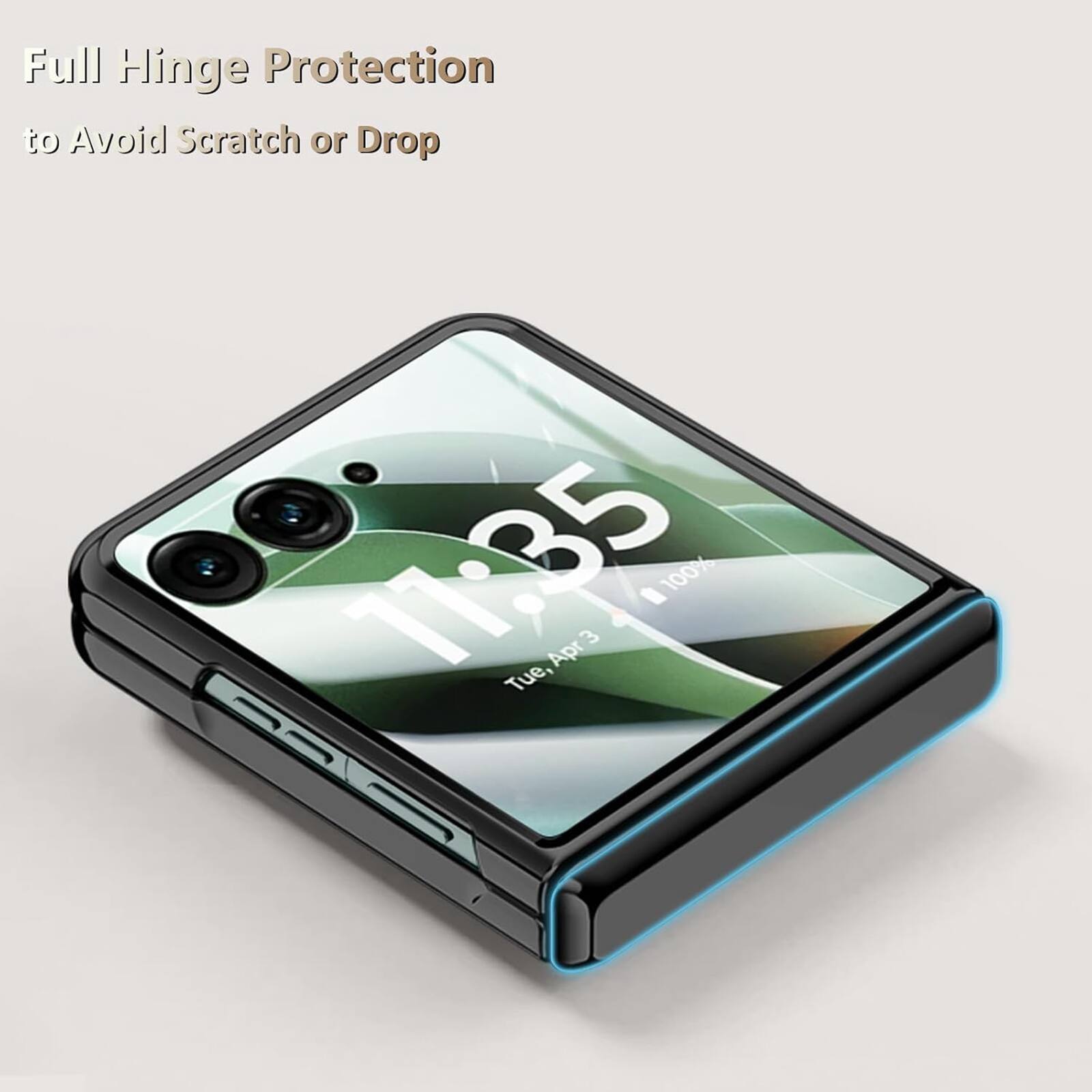 Full Hinge Protection to Avoid Scratch or Drop

11:35 Tue, Apr 3 100%