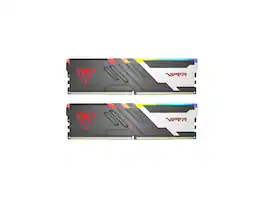 Patriot - Viper Venom RGB 32GB (2 x 16GB) 288-Pin PC RAM DDR5 6400 (PC5 51200) Desktop Memory Model PVV532G640C32K - Black