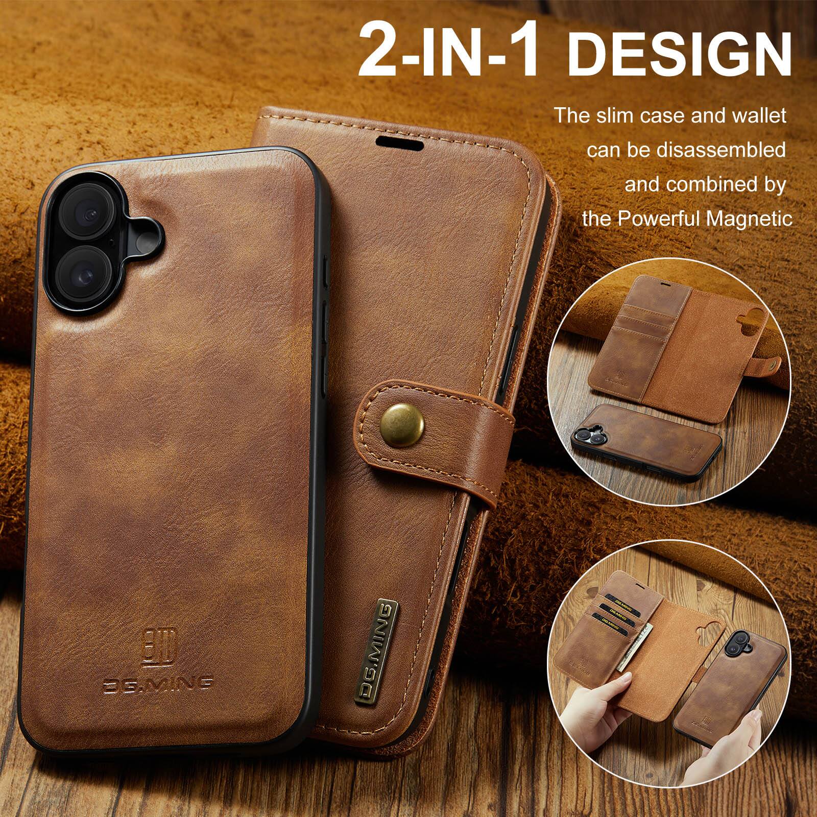 2-IN-1 DESIGN

The slim case and wallet can be disassembled and combined by the Powerful Magnetic