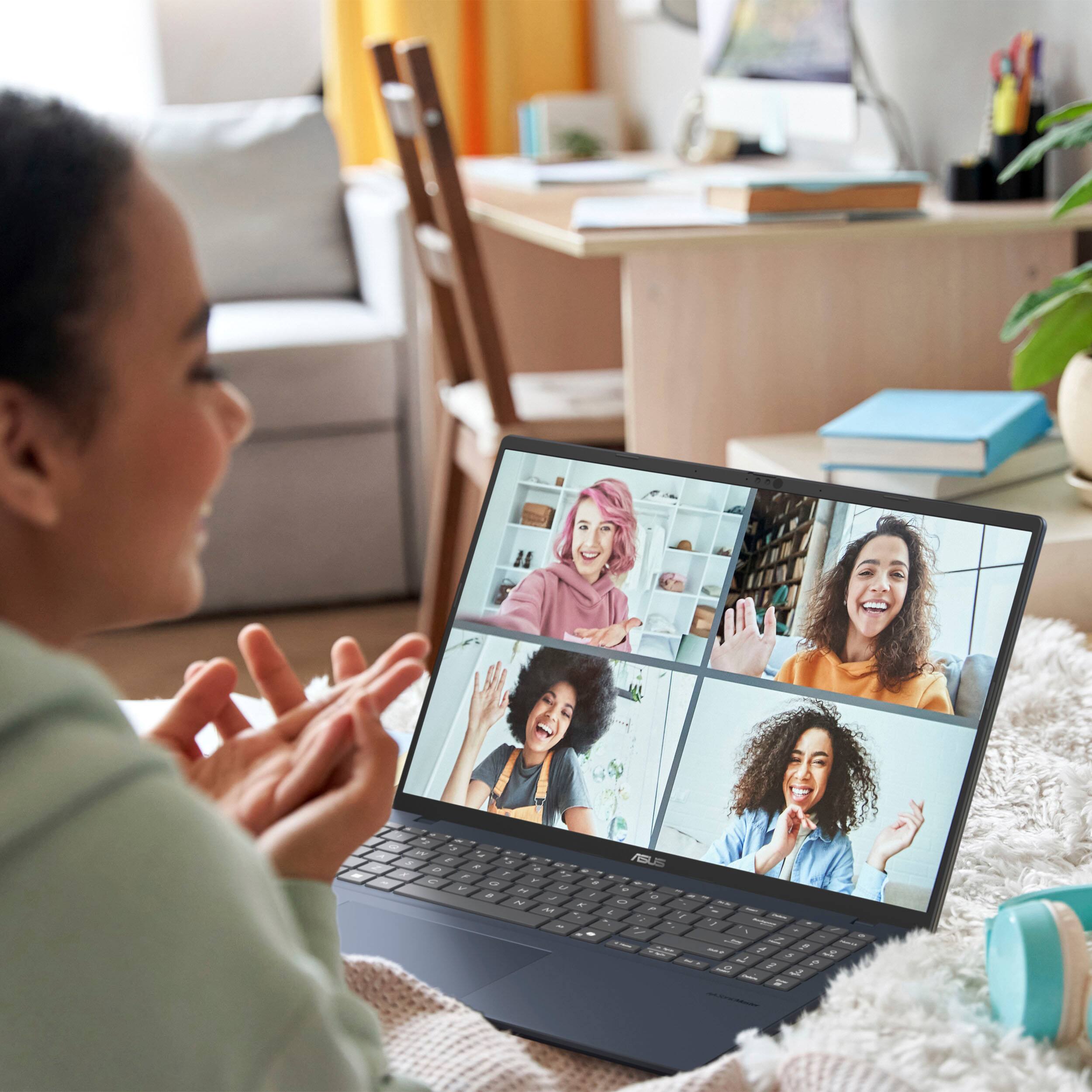 Alt View 8. ASUS - Vivobook 16 16" FHD+ Laptop - Copilot+ PC - AMD Ryzen AI 5 330 with 16GB Memory - 512GB SSD - Quiet Blue.