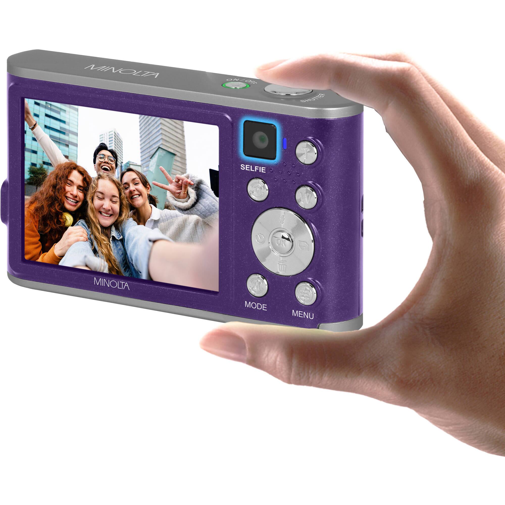 MINOLTA  
SELFIE  
MODE MENU