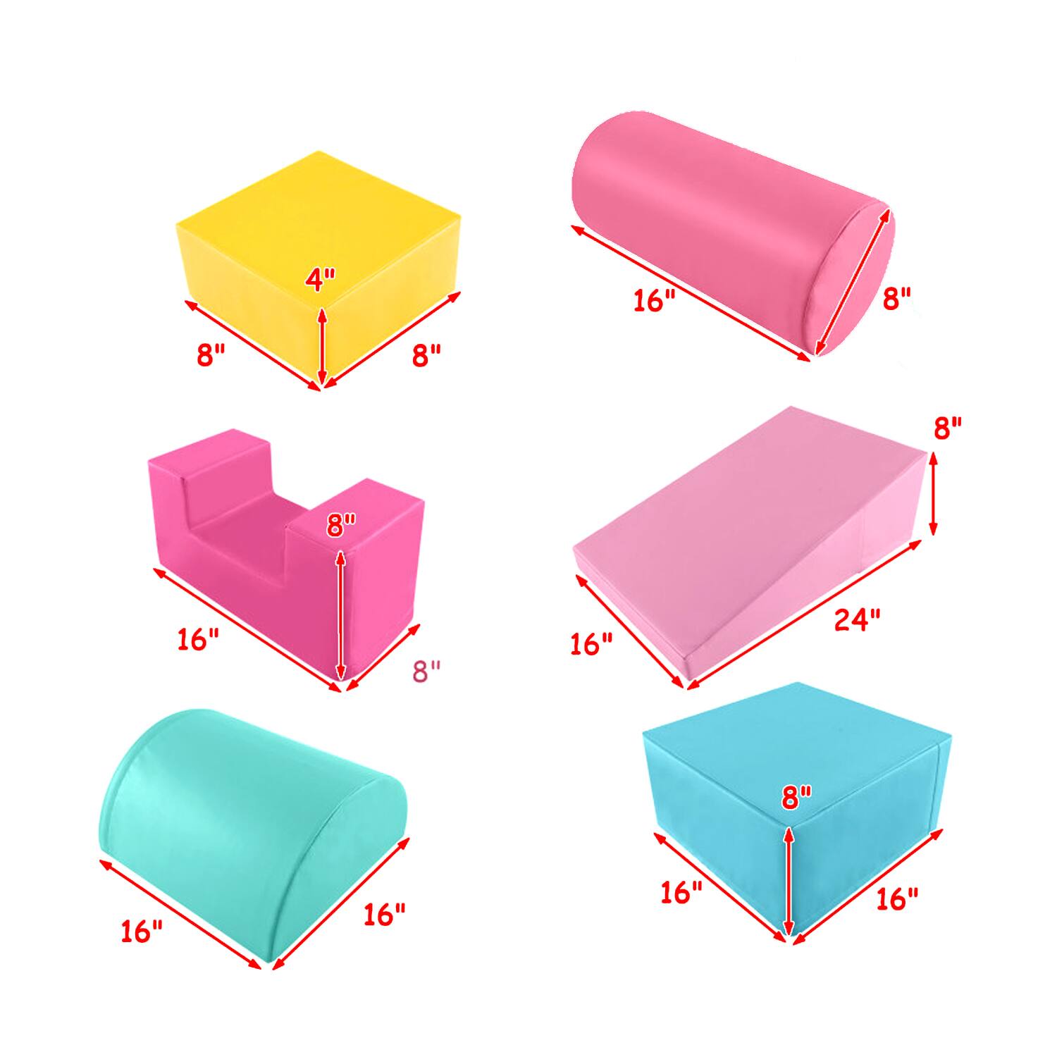 4" 8" 8" 8" 16" 8" 8" 16" 8" 16" 24" 8" 16" 16" 16"