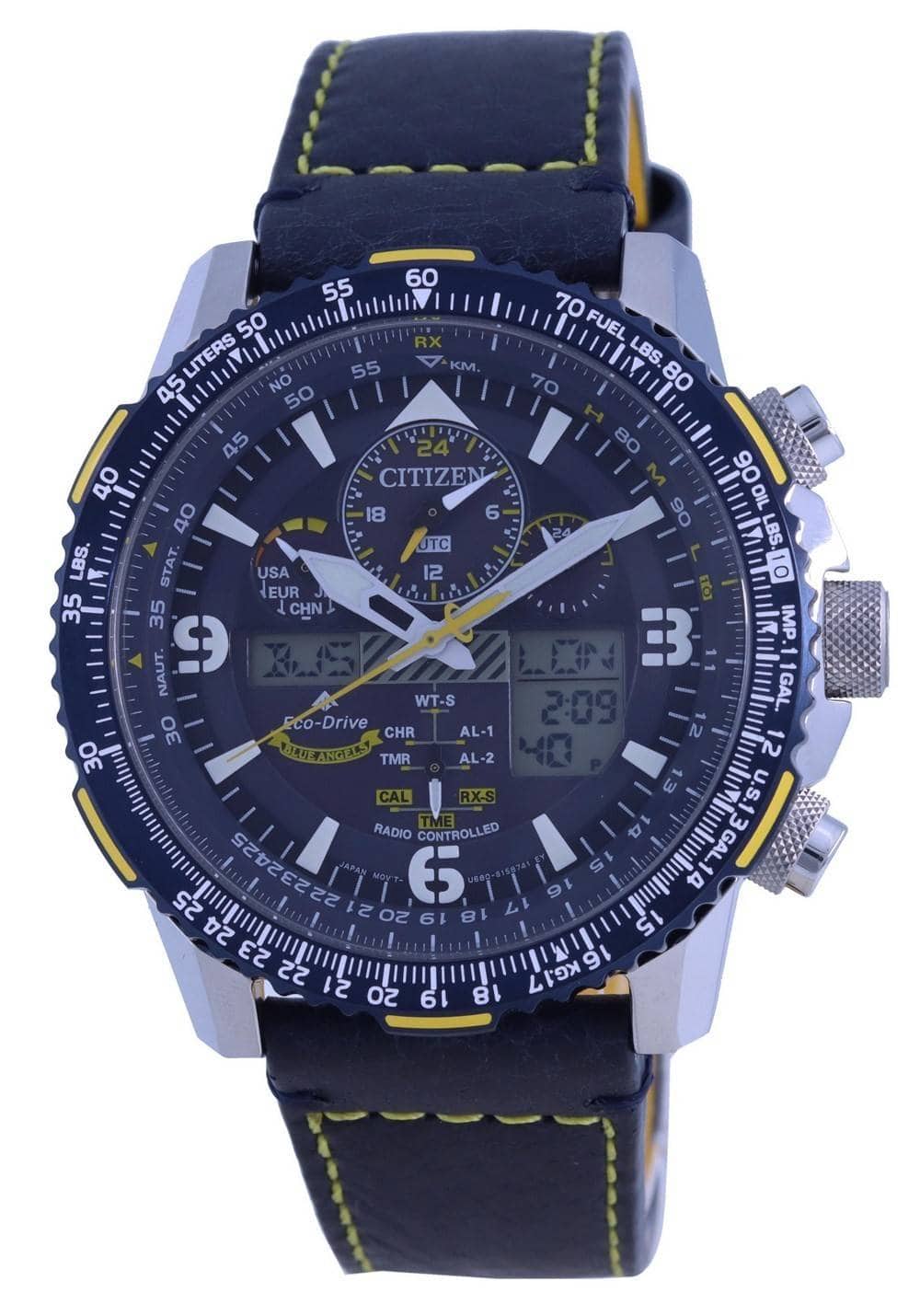 Citizen - PROMASTER Skyhawk A-T Eco-Drive JY8078-52L Radio Controlled 200M Men's Watch - Blue