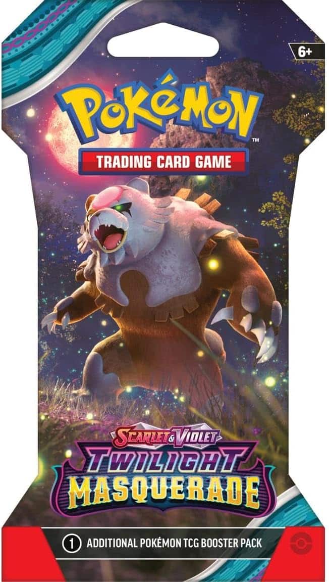 Pokémon - Pokemon Scarlet & Violet Twilight Masquerade Sleeved Booster | Ursaluna