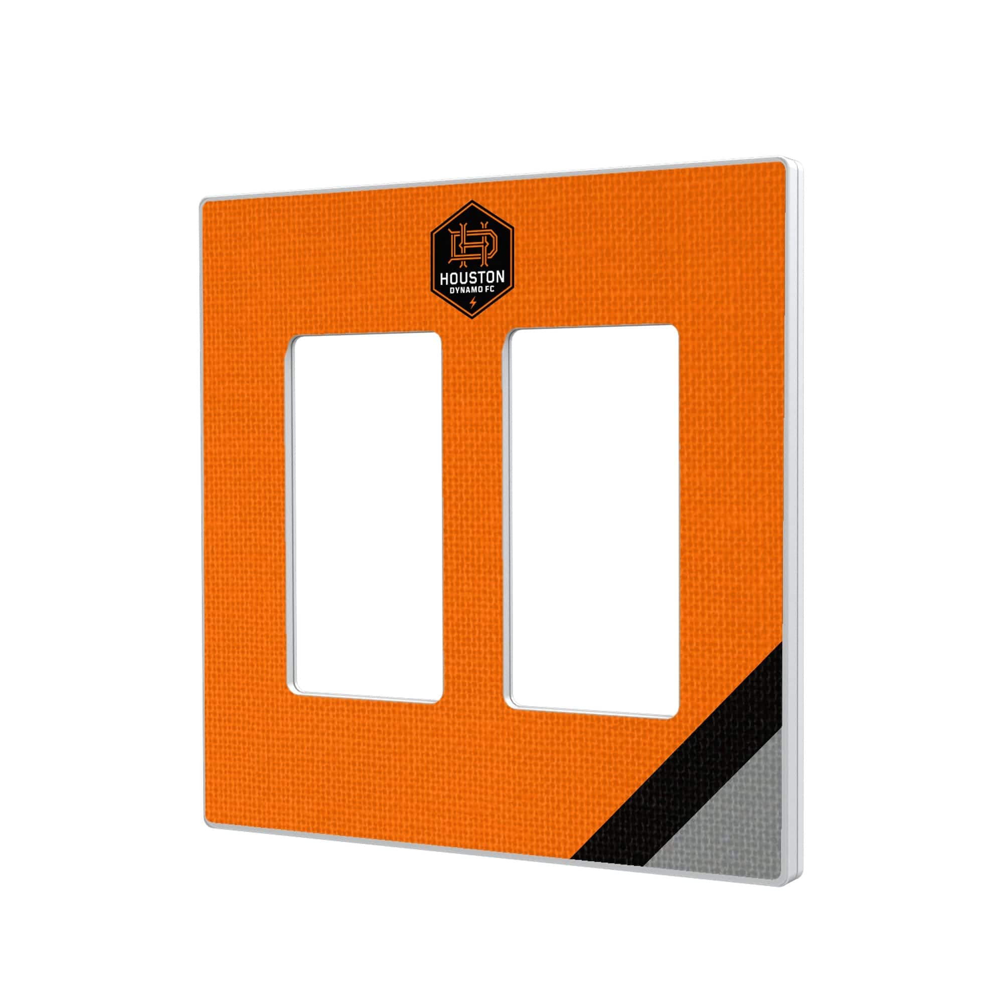 Keyscaper - Houston Dynamo FC Diagonal Stripe Design Double Rocker Lightswitch Plate - Multicolor price history on PriceWatchPro